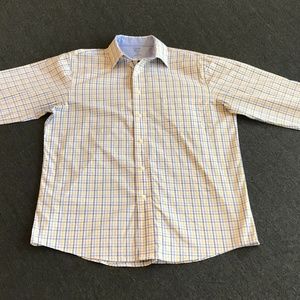 CHAPS CoolMax Button Up -  Men's Sz L 16 (34/35)